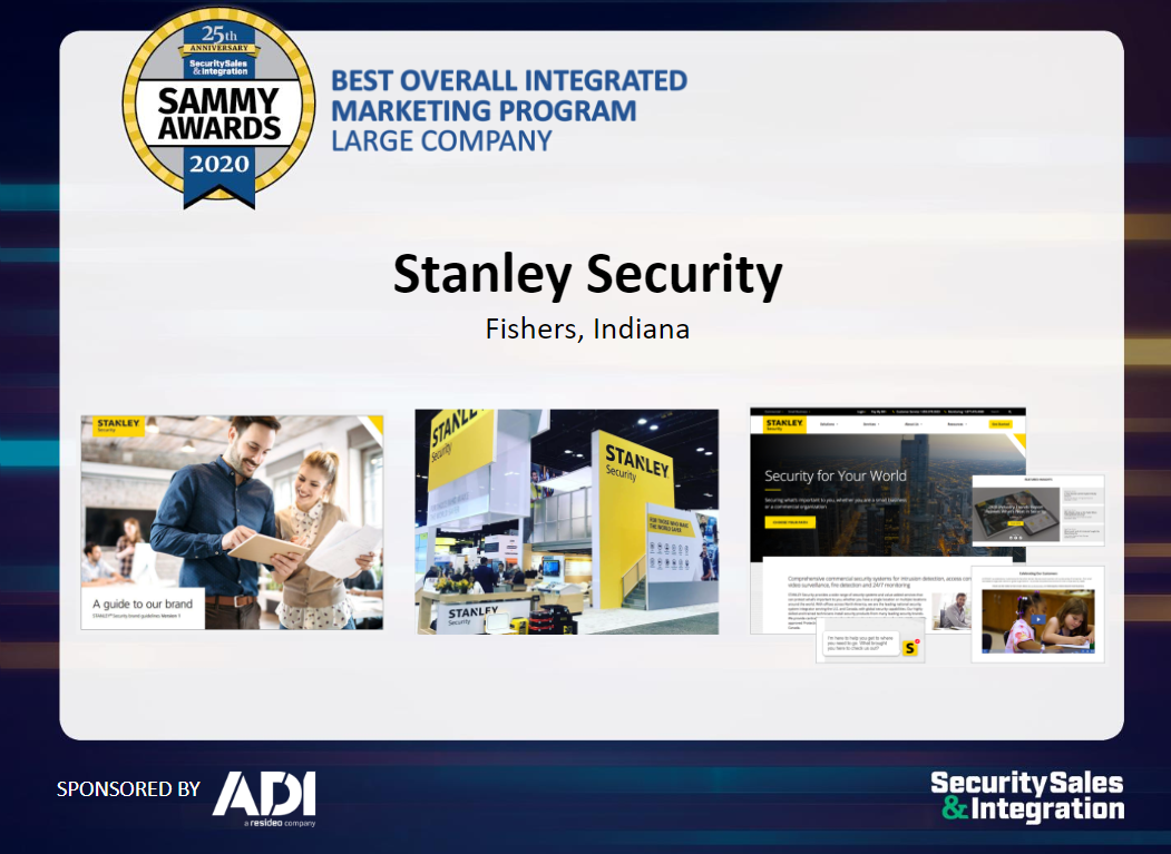 Best Overall Integrated Marketing Program - STANLEY